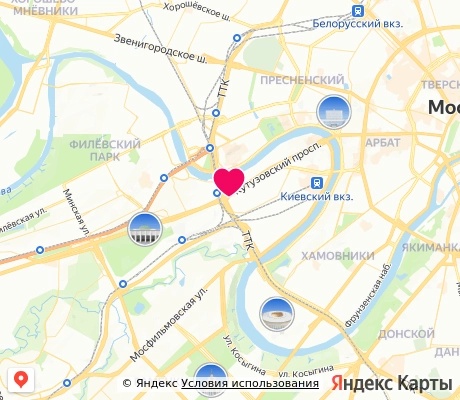На карте