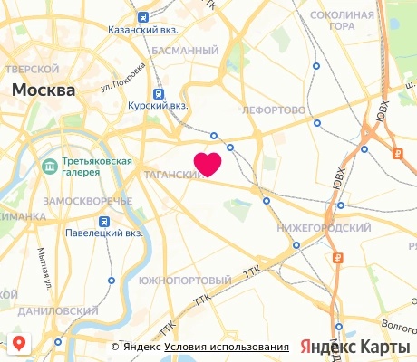 На карте