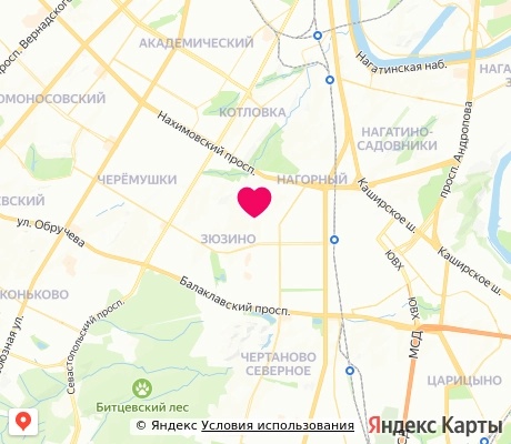 На карте