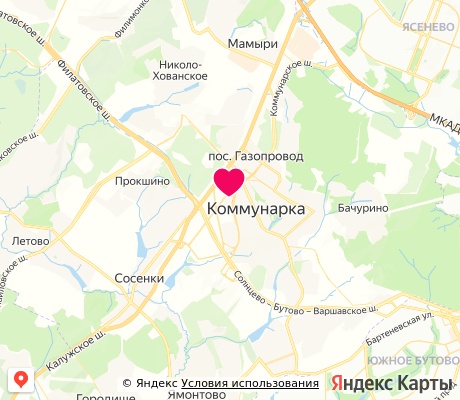 На карте