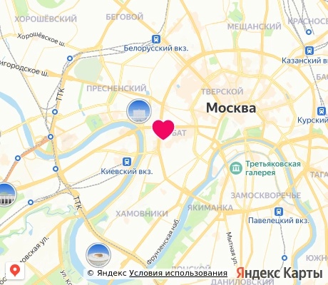На карте