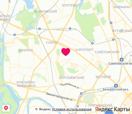 На карте