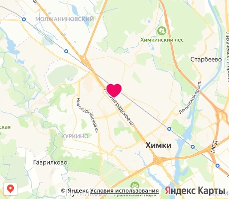 На карте