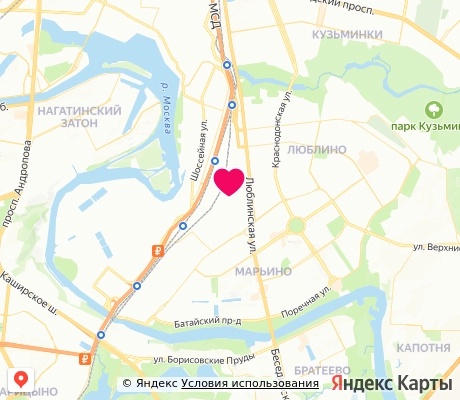 На карте