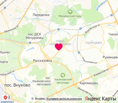 На карте
