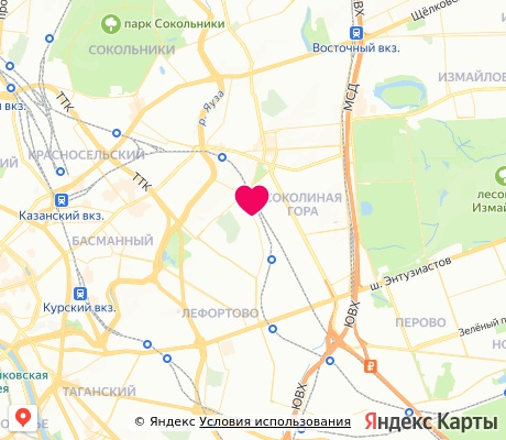 На карте
