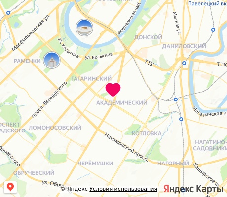 На карте