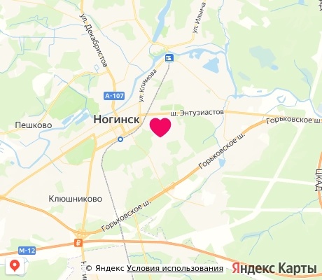 На карте
