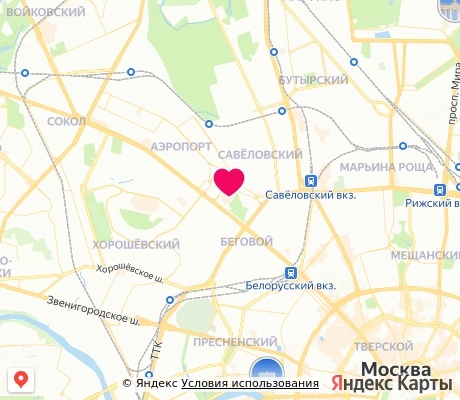 На карте