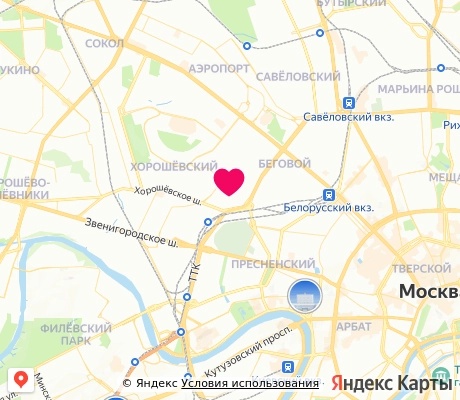 На карте