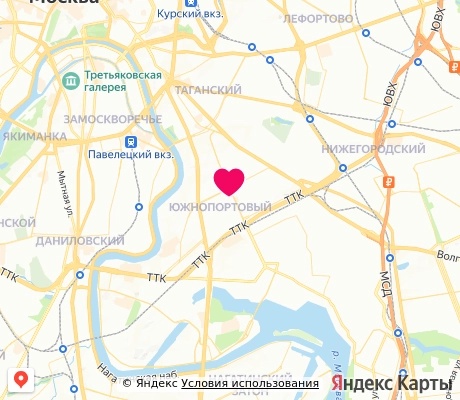 На карте