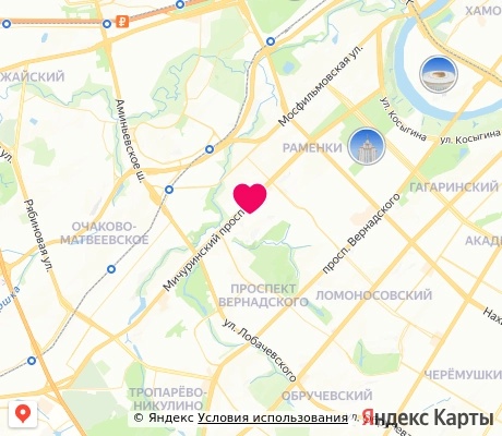 На карте