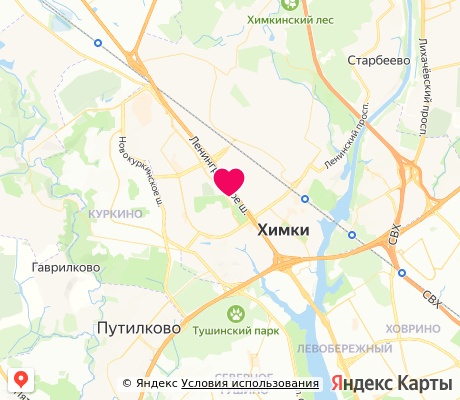 На карте