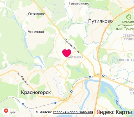 На карте