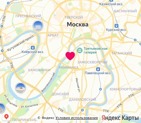 На карте