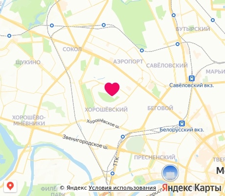 На карте
