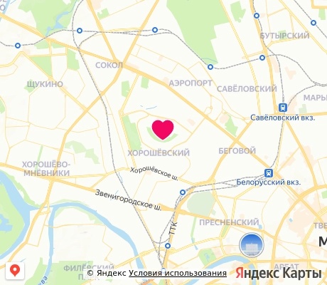 На карте