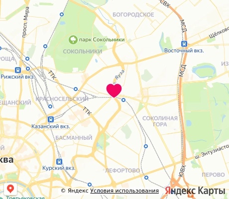 На карте