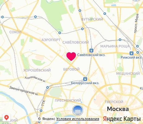 На карте