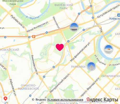 На карте