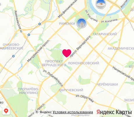 На карте