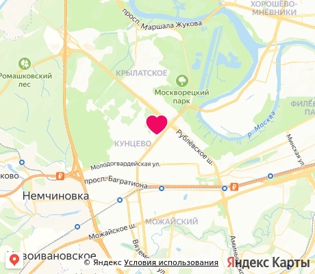На карте