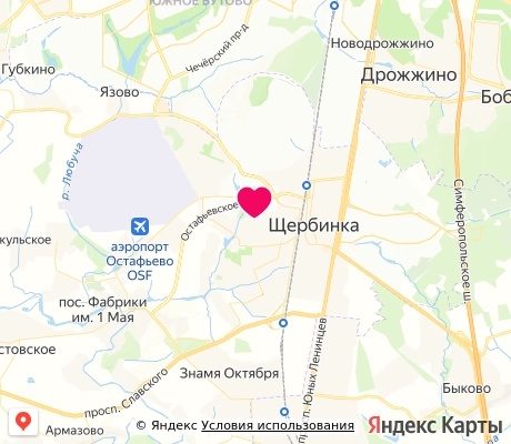 На карте