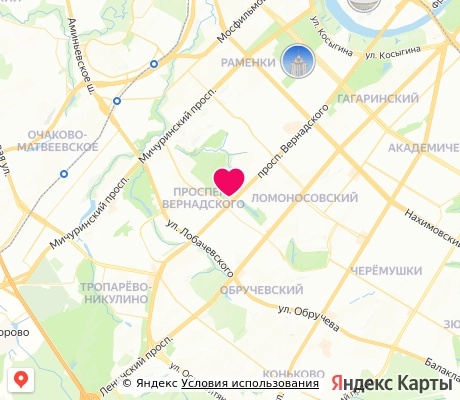 На карте