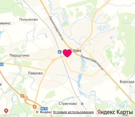 На карте