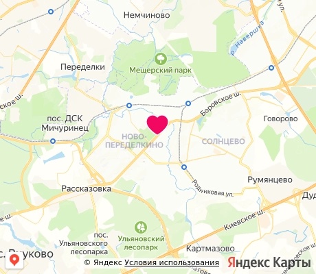 На карте