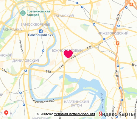 На карте