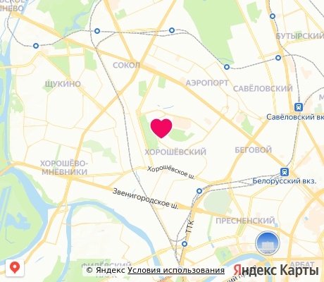 На карте