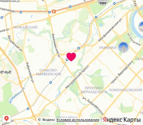 На карте