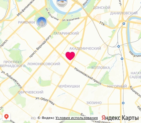 На карте
