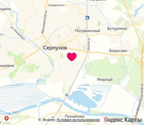 На карте