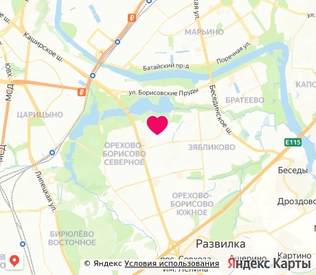 На карте