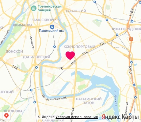На карте