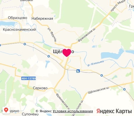 На карте