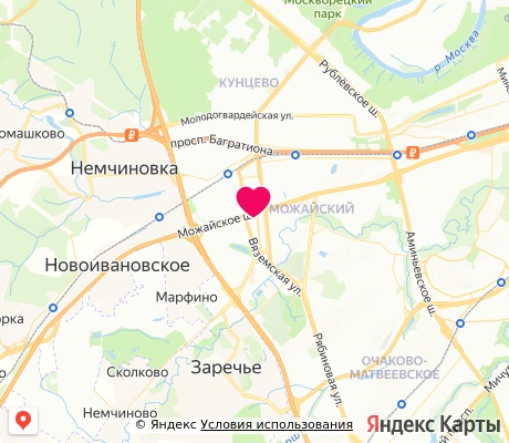 На карте