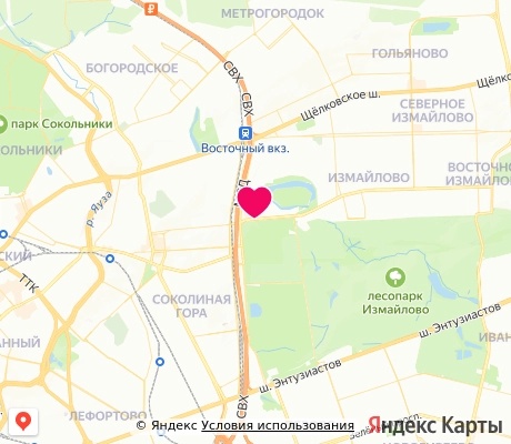 На карте