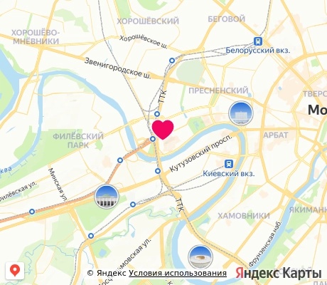 На карте