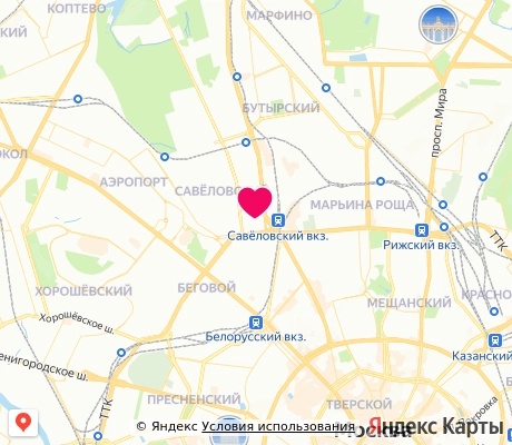 На карте