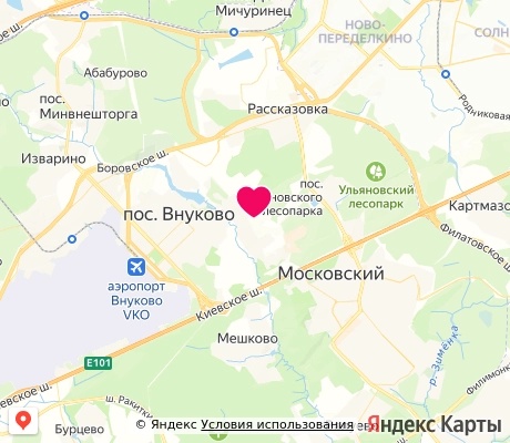 На карте