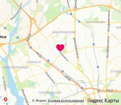 На карте
