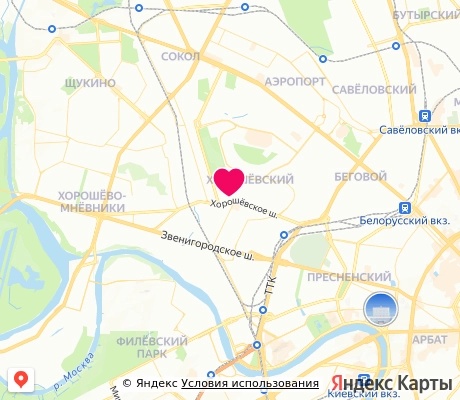 На карте