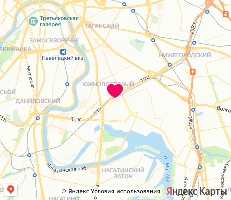 На карте