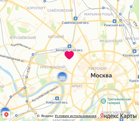 На карте