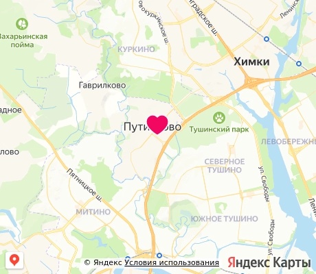 На карте