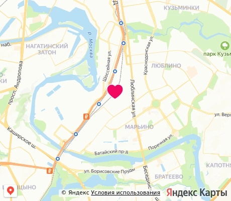 На карте