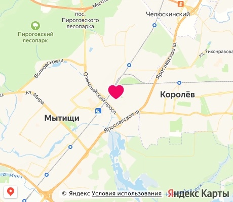 На карте